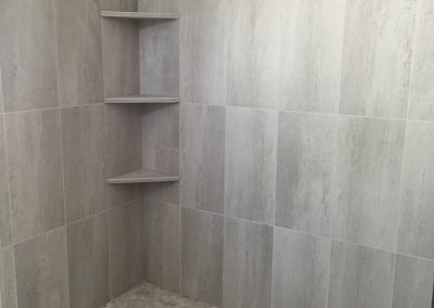 Arden Bathroom grey Tile