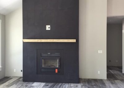 Arden Fireplace black