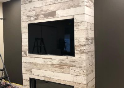 Tile Fireplace